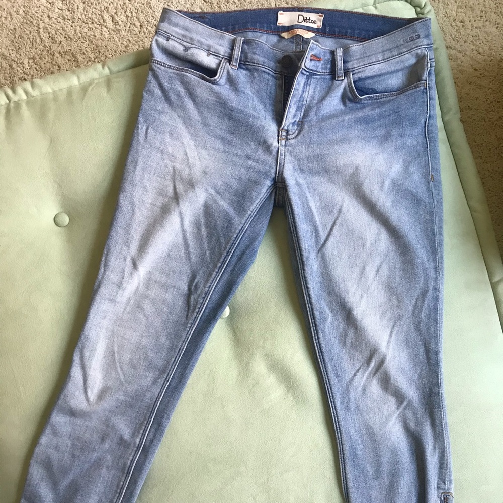 Dittos Ankle-Zip Crop Jeans
